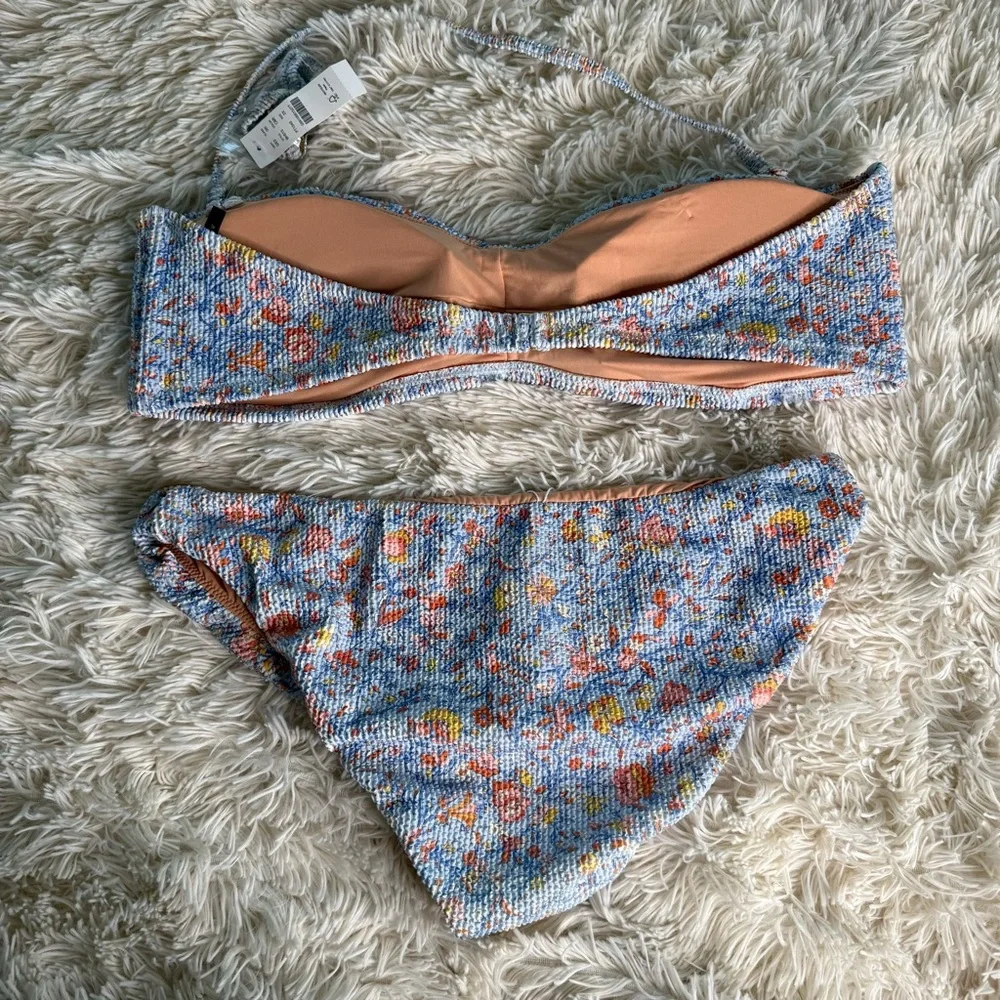 NWT J Crew Scrunchie Afternoon Floral Bikini Set Size 2X/XXL
